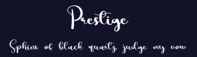 Prestige by Erik Studio — Script Handwritten Font — thumbnail 2