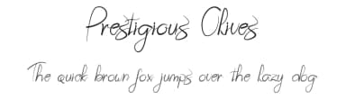 Prestigious Olives by Tigadestd — Script Handwritten Font — thumbnail 1