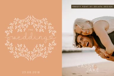 Presty Font by Delafa — Script Handwritten Font — thumbnail 4