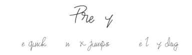 Pretty by Scathing Signature — Script Handwritten Font — thumbnail 1