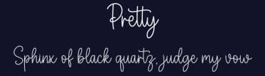 Pretty by Graphix Line Studio — Script Handwritten Font — thumbnail 2