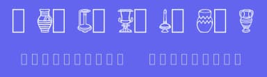 Pretty Pottery by Fraternet — Dingbats Font — thumbnail 3