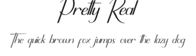 Pretty Real by NihStudio — Script Handwritten Font — thumbnail 1