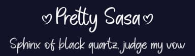 Pretty Sasa by Paily Studio — Script Handwritten Font — thumbnail 2
