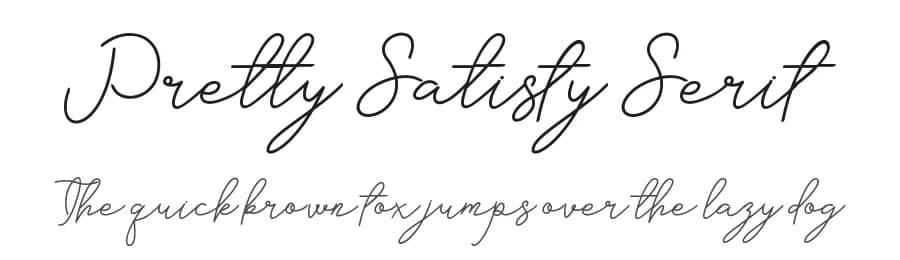 Pretty Satisfy Serif by PutraCetol Studio — Serif Font