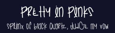 Pretty In Pinks by Des Gomez — Script Handwritten Font — thumbnail 2