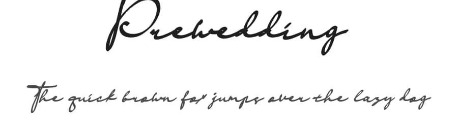 Prewedding by Mozyen Studio — Script Handwritten Font
