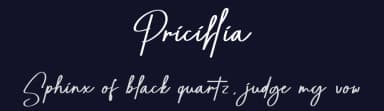 Pricillia by RantautypeStudio — Script Handwritten Font — thumbnail 2