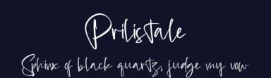 Prilistale by Perspectype Studio - Letterena.com — Script Handwritten Font — thumbnail 2