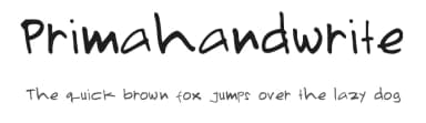Primahandwrite by Voltage — Script Handwritten Font — thumbnail 1