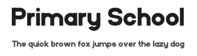 Primary School by Chequered Ink — Sans Serif Font — thumbnail 1