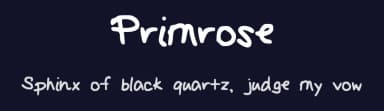 Primrose by Font Fabulous — Script Handwritten Font — thumbnail 2