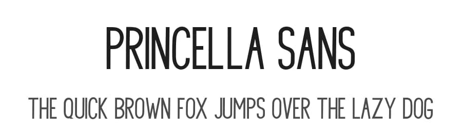 Princella Sans by Amarlettering - Takiy — Sans Serif Font