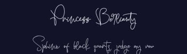 Princess Berlianty by Letterara — Script Handwritten Font — thumbnail 2