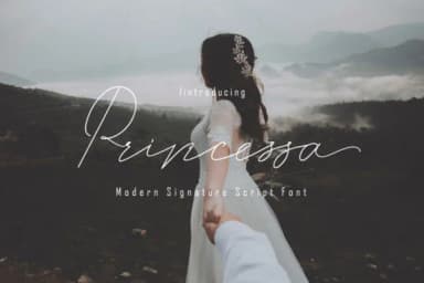 Princessa Font by parawtype — Script Handwritten Font — thumbnail 1