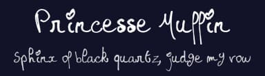 Princesse Muffin by claire — Script Handwritten Font — thumbnail 2