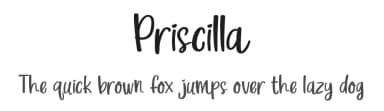 Priscilla by Tokokoo Studio — Script Handwritten Font — thumbnail 1