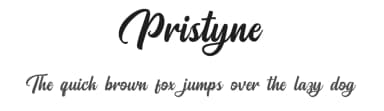 Pristyne by olexstudio — Script Handwritten Font — thumbnail 1