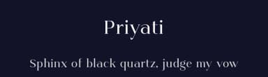 Priyati by Jipatype — Serif Font — thumbnail 2