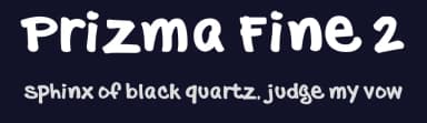 Prizma Fine 2 by Jeff  Diaz — Script Handwritten Font — thumbnail 2