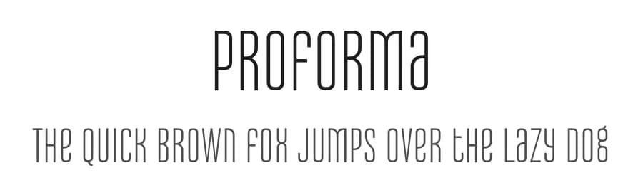 Proforma by VPcreativeshop — Sans Serif Font