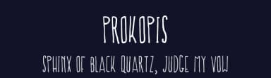 Prokopis by nantia.co — Script Handwritten Font — thumbnail 2
