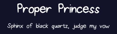 Proper Princess by Font Fabulous — Script Handwritten Font — thumbnail 2