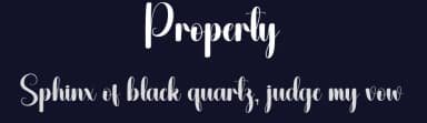 Property by Andi Moz — Script Handwritten Font — thumbnail 2
