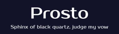 Prosto by Jovanny Lemonad — Sans Serif Font — thumbnail 2