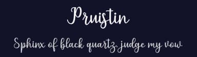 Pruistin by Amarlettering - Takiy — Script Handwritten Font — thumbnail 2