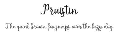 Pruistin by Amarlettering - Takiy — Script Handwritten Font — thumbnail 1