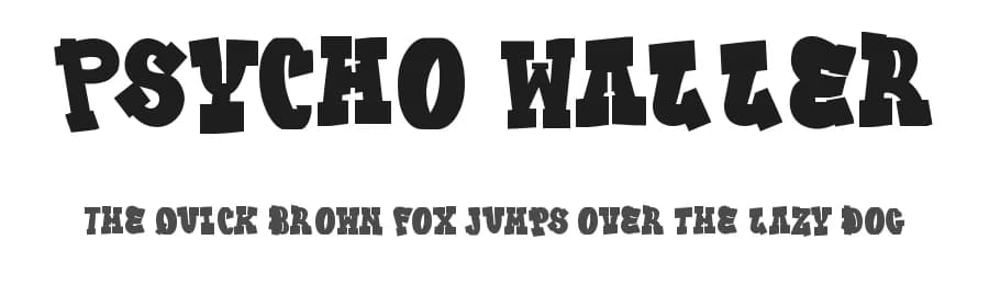 Psycho Waller by Dhabee Studio — Script Handwritten Font