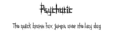 Psychotic by Azelie Lai — Script Handwritten Font — thumbnail 1