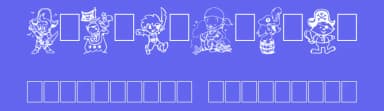 Ptits Pirates by imagex — Dingbats Font — thumbnail 3