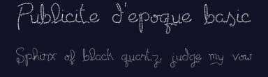 Publicite d'epoque basic by Lauren Ashpole — Script Handwritten Font — thumbnail 2