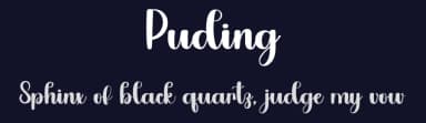 Puding by PiPi Creative STUDIO — Script Handwritten Font — thumbnail 2