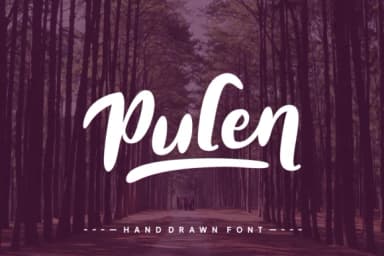 Pulen Font by Rifki (7ntypes) — Script Handwritten Font — thumbnail 1