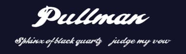 Pullman by The Scriptorium — Script Handwritten Font — thumbnail 2