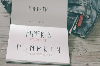 Pumpkin Font by SmartDesigns — Script Handwritten Font — thumbnail 5