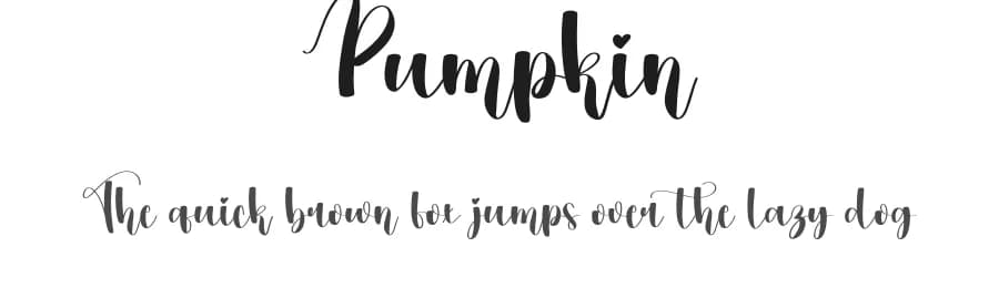 Pumpkin by Scratchones — Script Handwritten Font