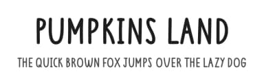 Pumpkins Land by Glamey Co. — Script Handwritten Font — thumbnail 1