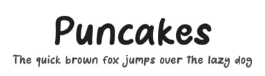 Puncakes by Fikryal studio — Script Handwritten Font — thumbnail 1