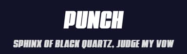 Punch by Iconian Fonts — Sans Serif Font — thumbnail 2