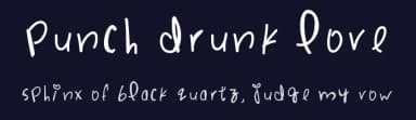 Punch Drunk Love by Des Gomez — Script Handwritten Font — thumbnail 2