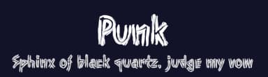 Punk by Gaut Fonts — Script Handwritten Font — thumbnail 2