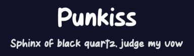 Punkiss by Typefactoryco — Script Handwritten Font — thumbnail 2