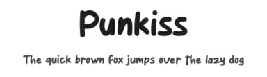 Punkiss by Typefactoryco — Script Handwritten Font — thumbnail 1