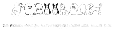Puppins by Cyberbuny Creations — Dingbats Font — thumbnail 1
