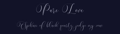 Pure Love by Moriztype — Script Handwritten Font — thumbnail 2