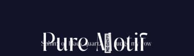 Pure Motif by VPcreativeshop — Serif Font — thumbnail 2